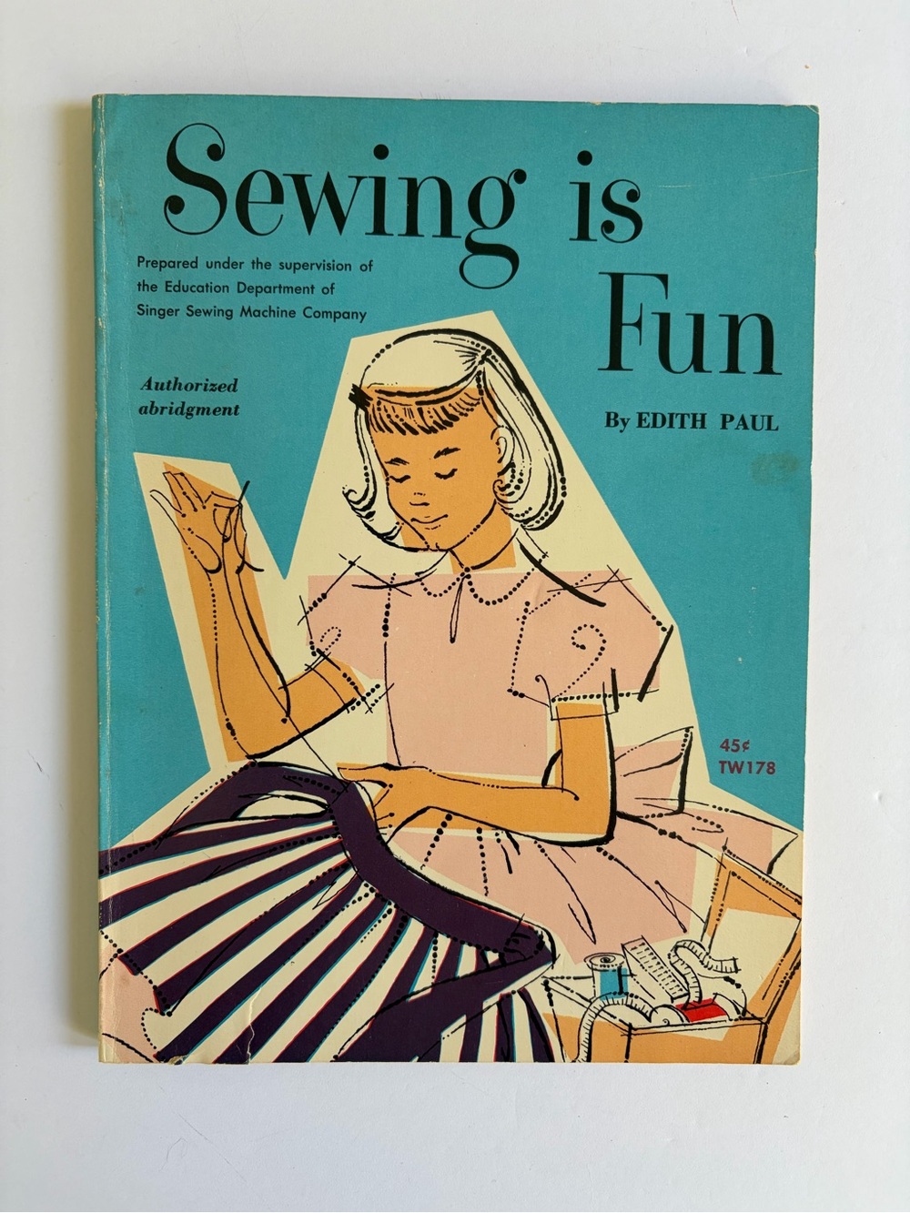 1969 Vintage Sewing is Fun Book